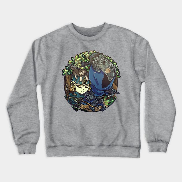 Artorias & Ciaran Crewneck Sweatshirt by tinypolart